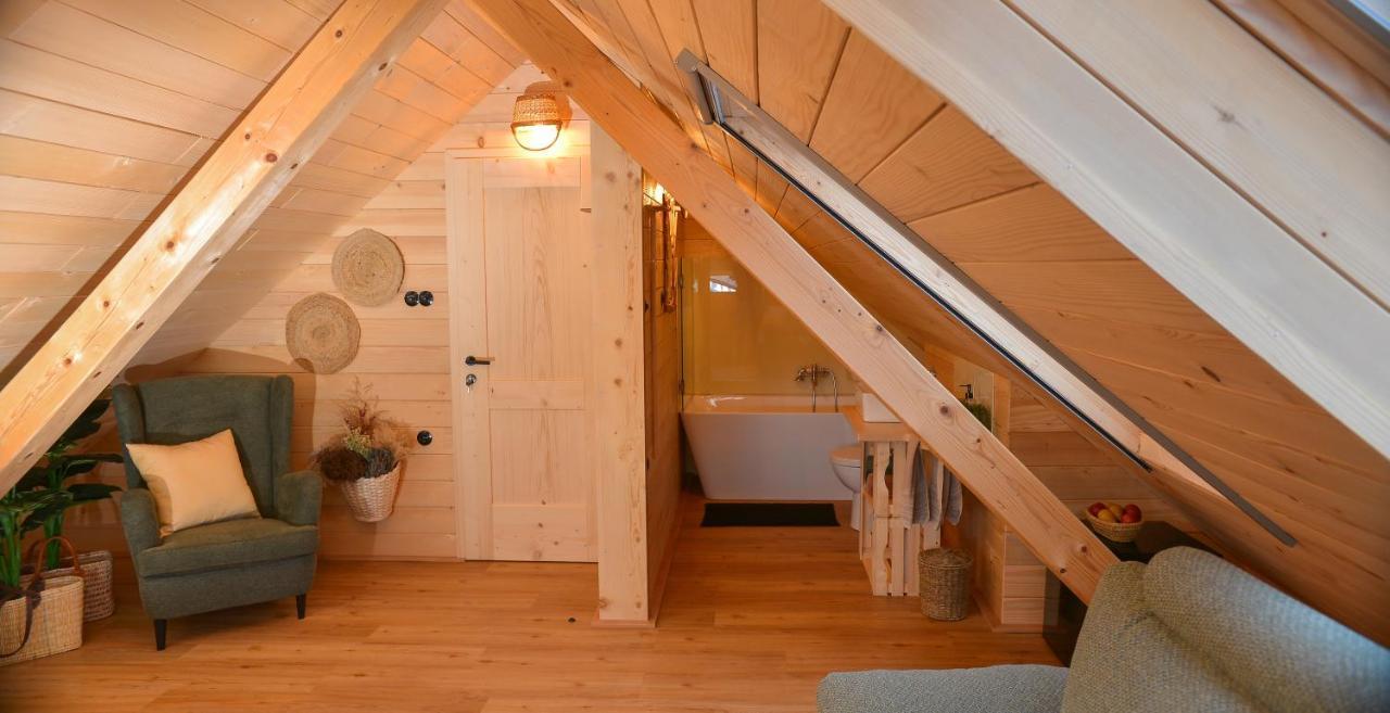 Glamping Happiness With Natural Pool Ribnica Exterior foto