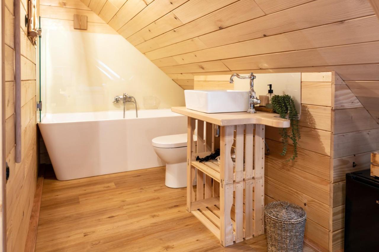 Glamping Happiness With Natural Pool Ribnica Exterior foto