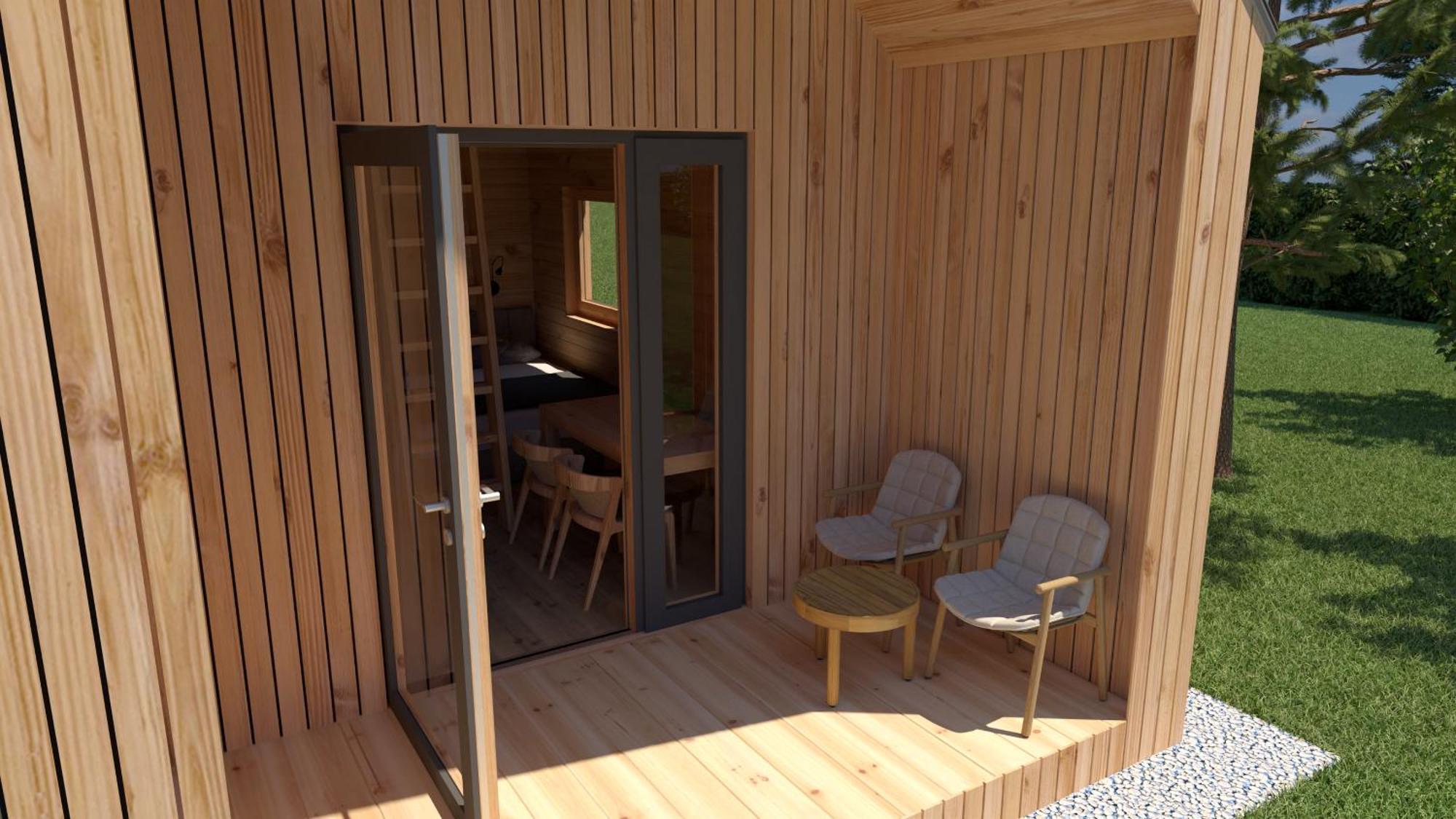 Glamping Happiness With Natural Pool Ribnica Exterior foto